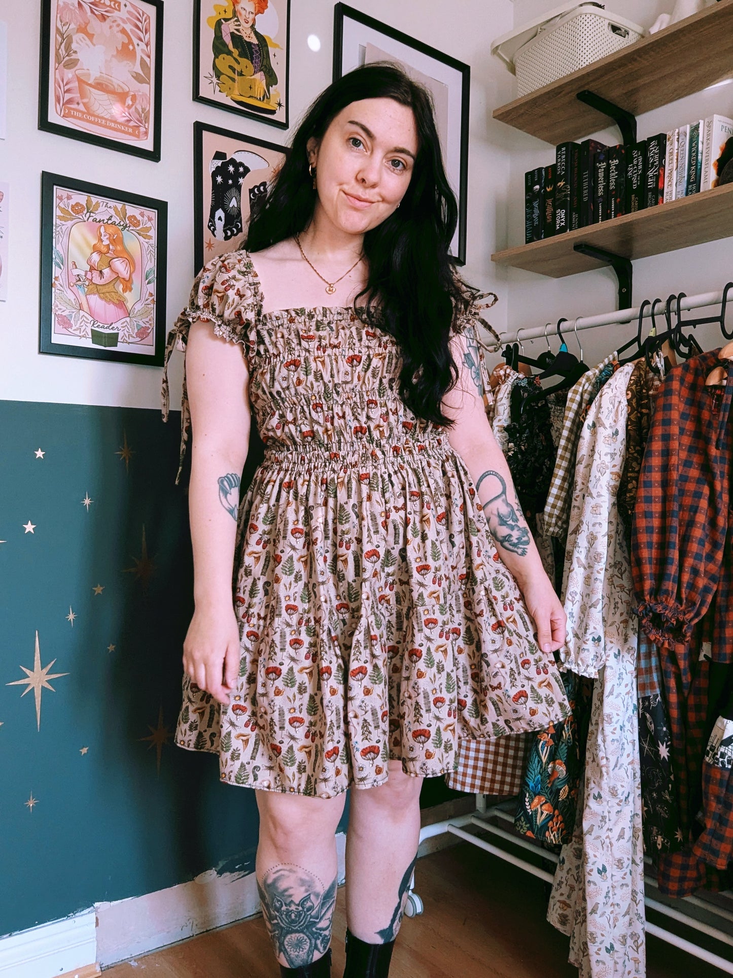 The Nicks Mini/Midi Dress ~ 16 fabrics available