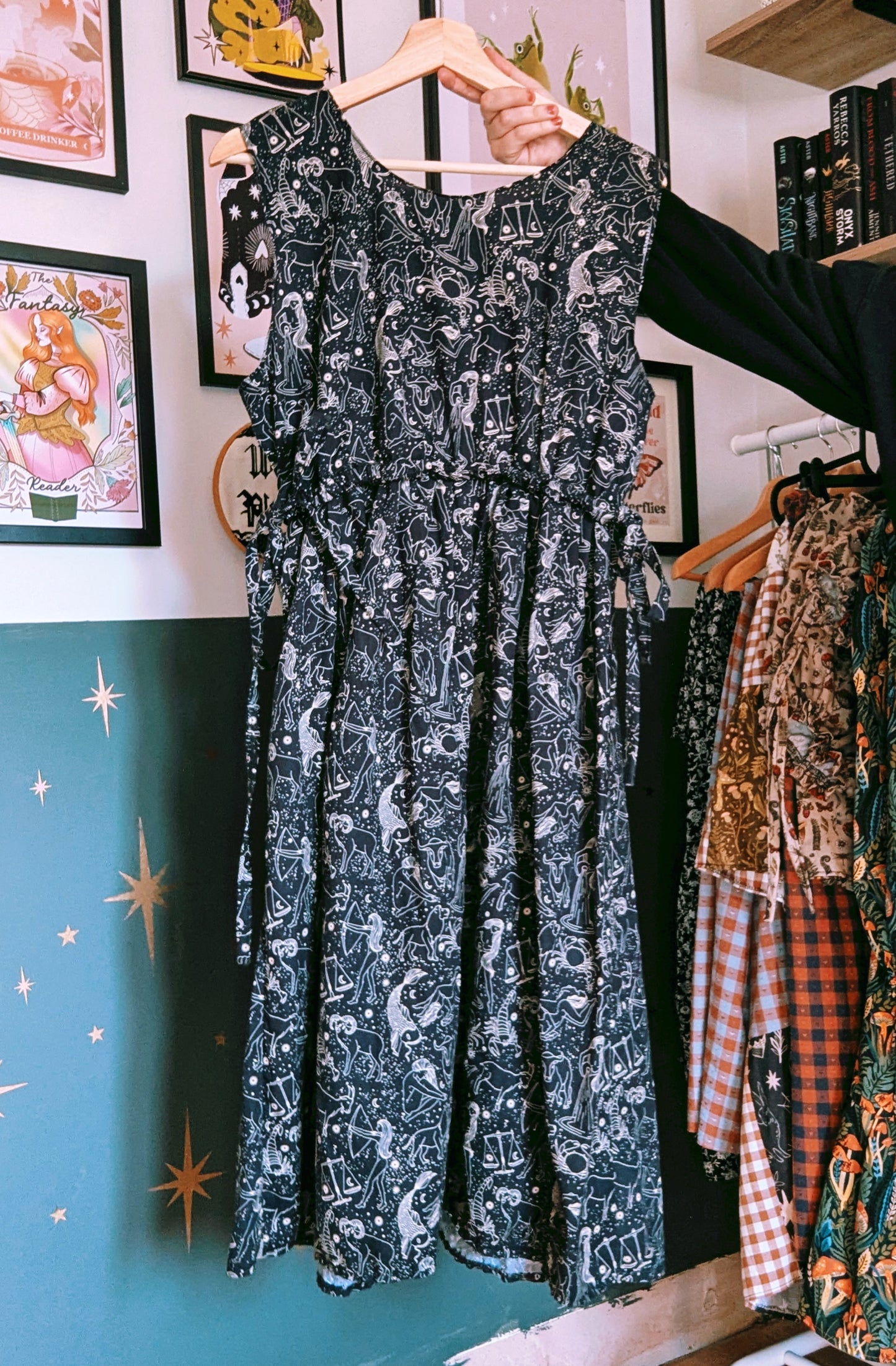 Premade Indie Midi Dress