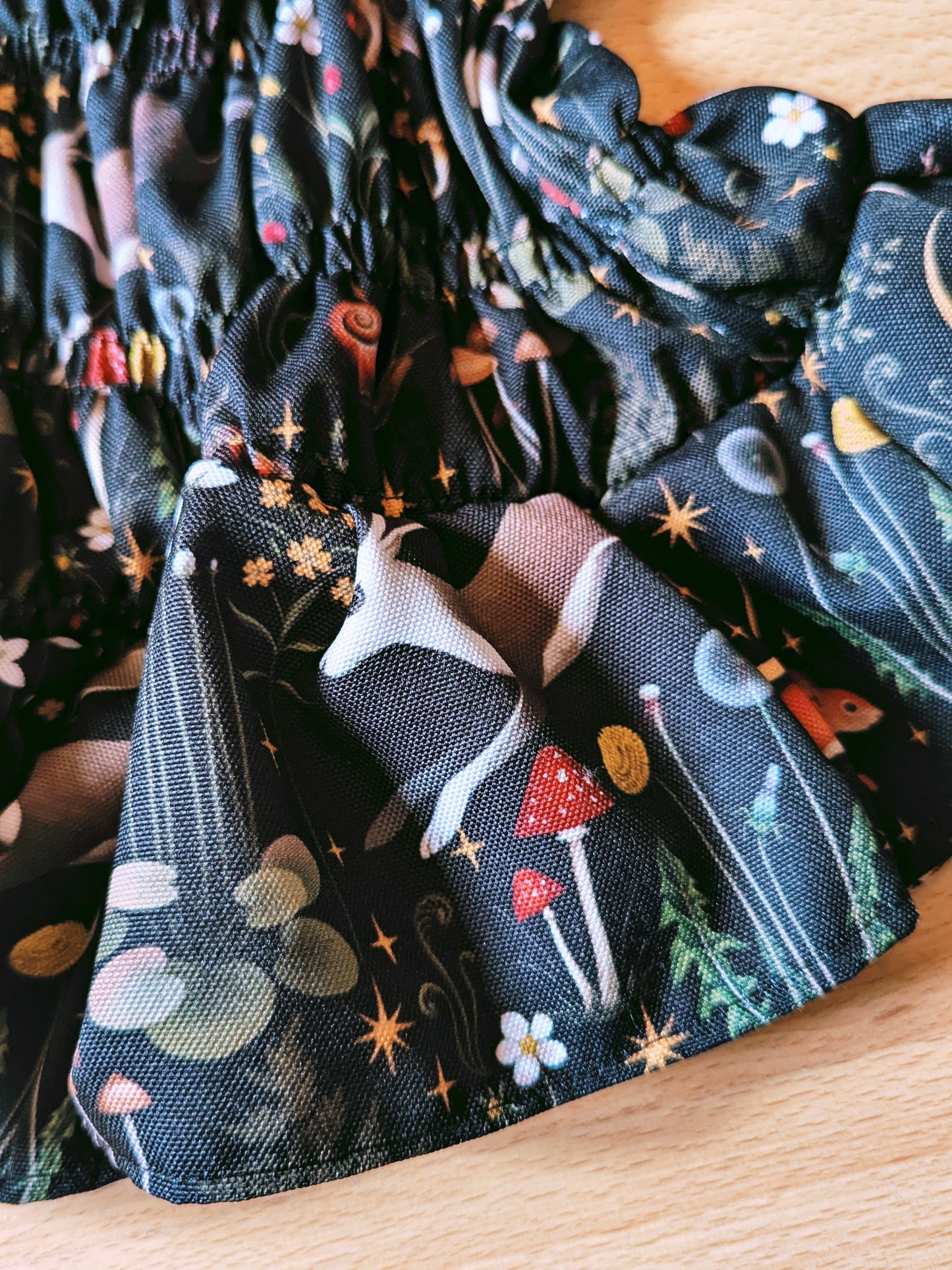 Premade Woodland Shirred Top