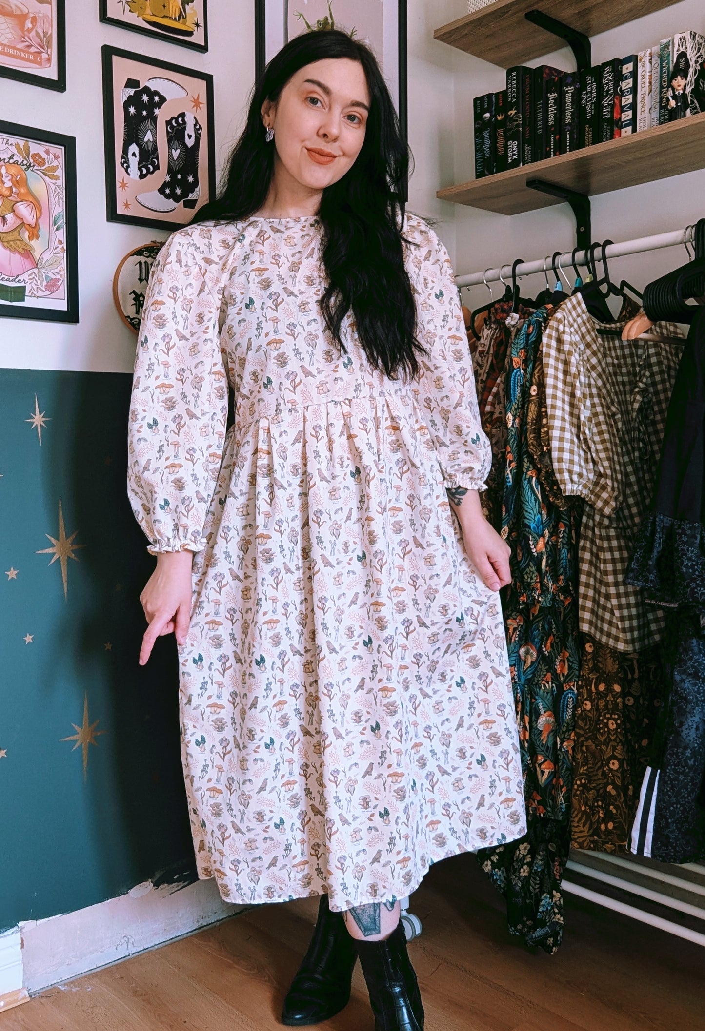 Premade Winnie midi dress