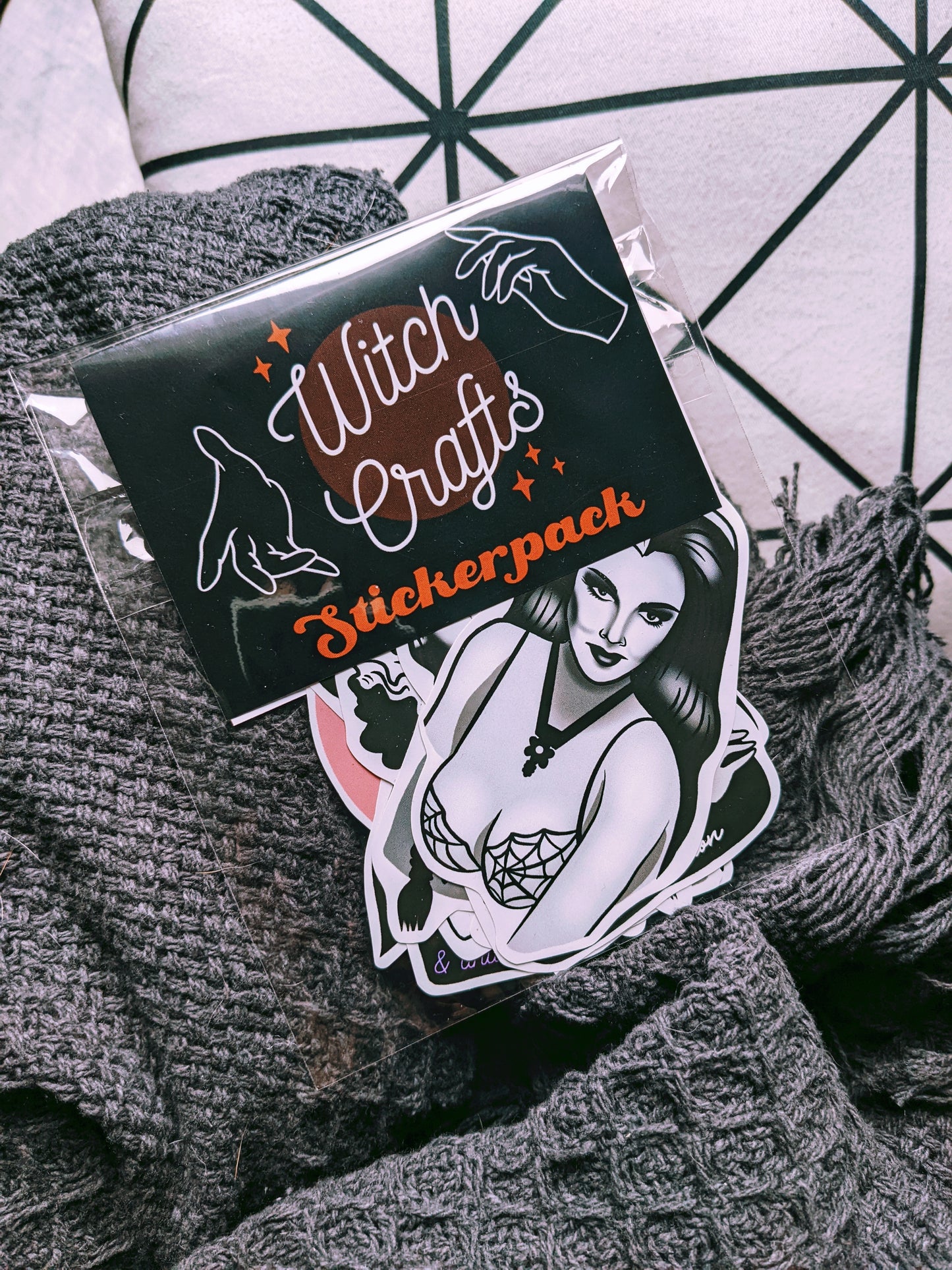Goth Babes 90's/80's Movies Sticker Pack