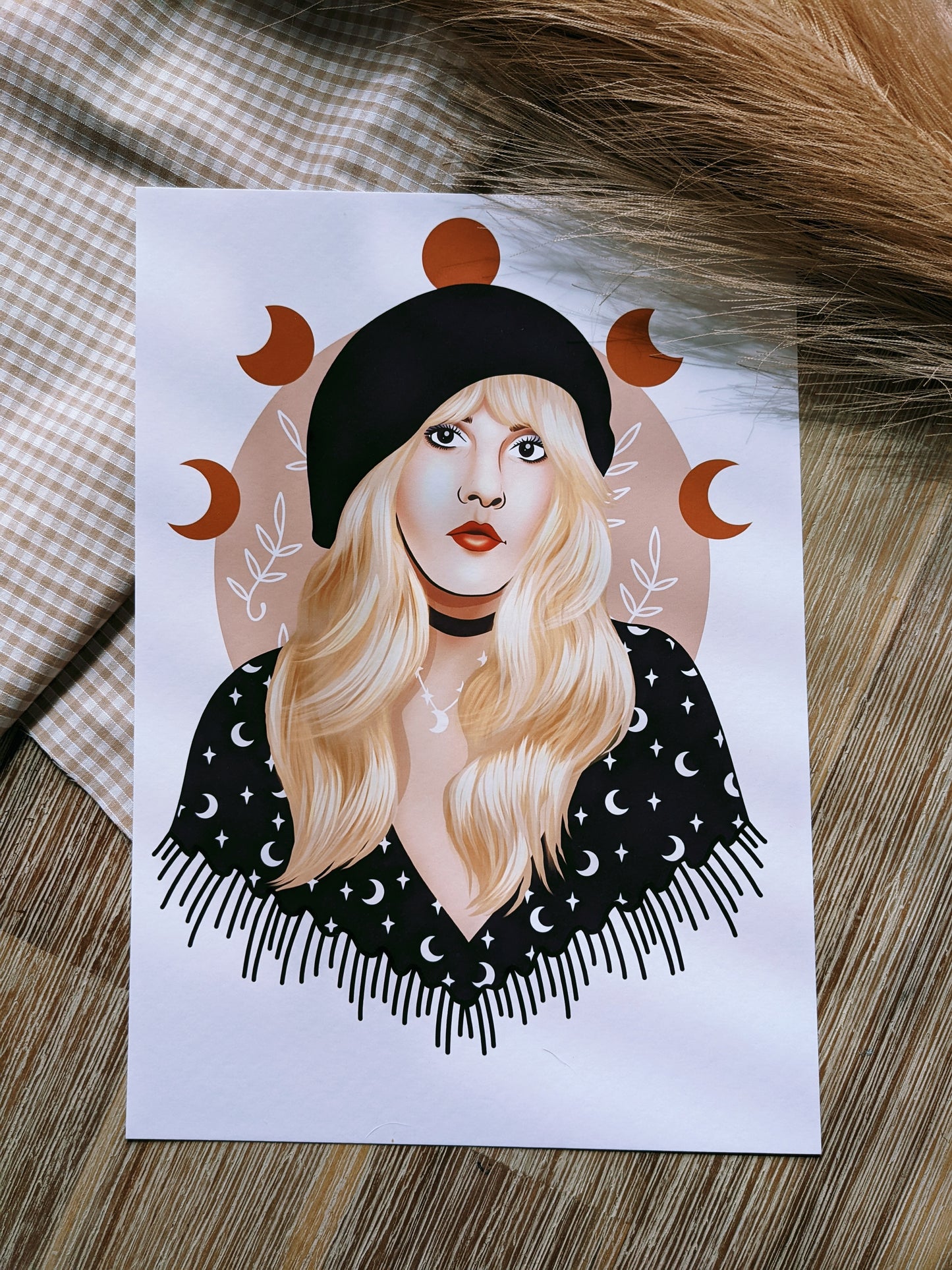 Stevie Nicks Fleetwoodmac Art Print