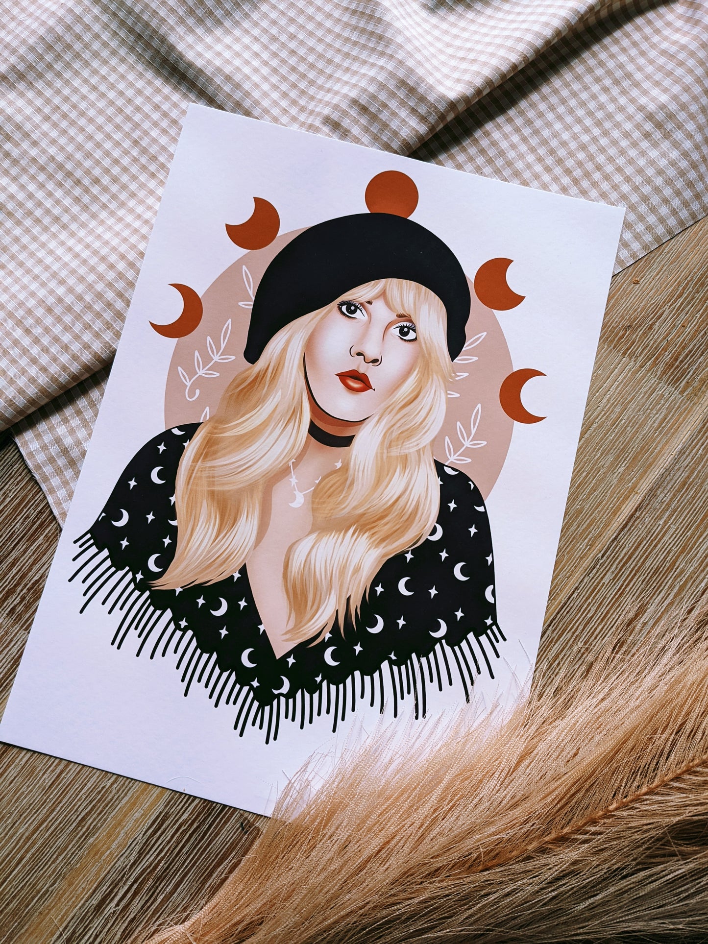 Stevie Nicks Fleetwoodmac Art Print