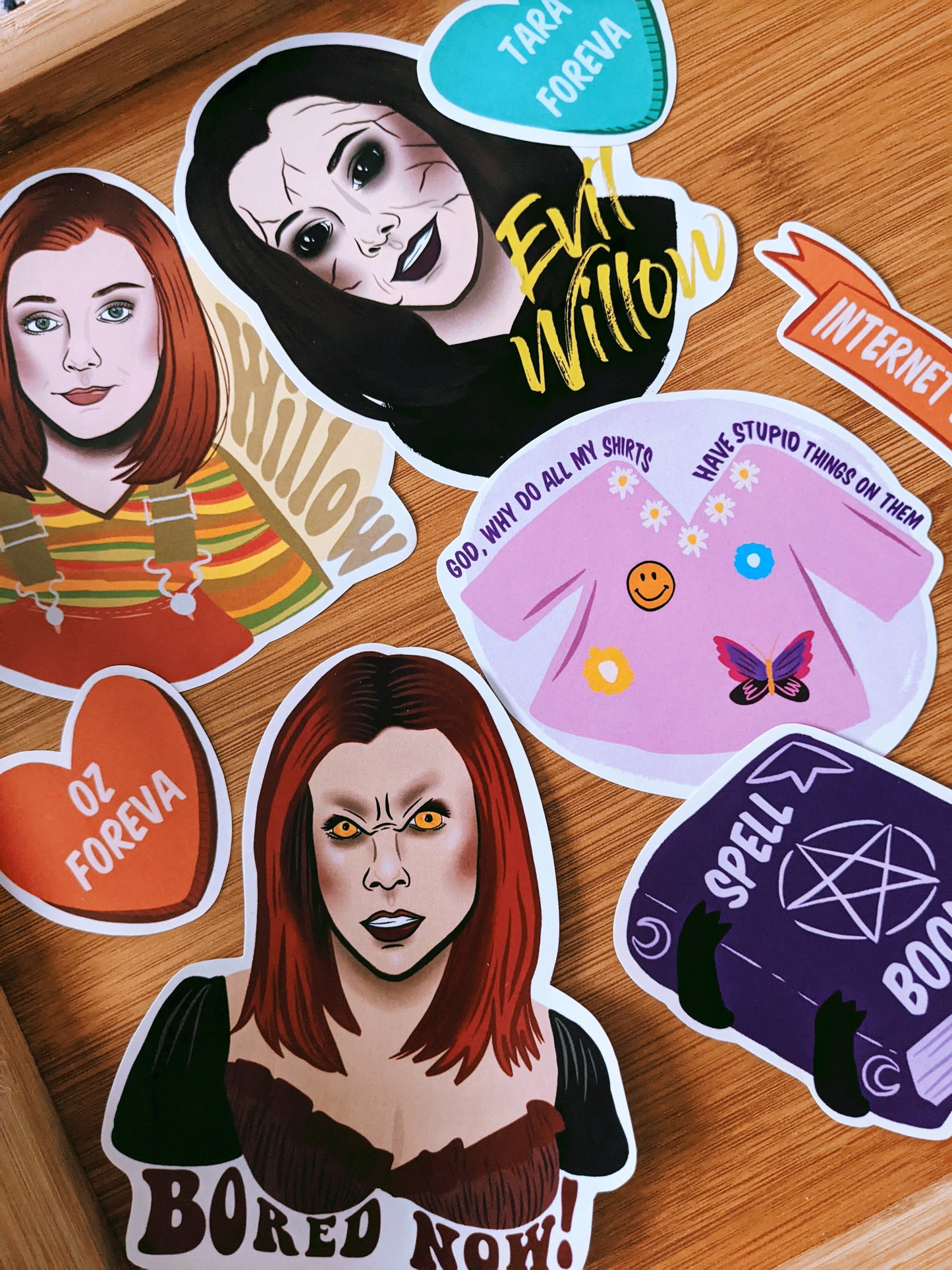 Buffy The Vampire Slayer Willow Sticker Pack