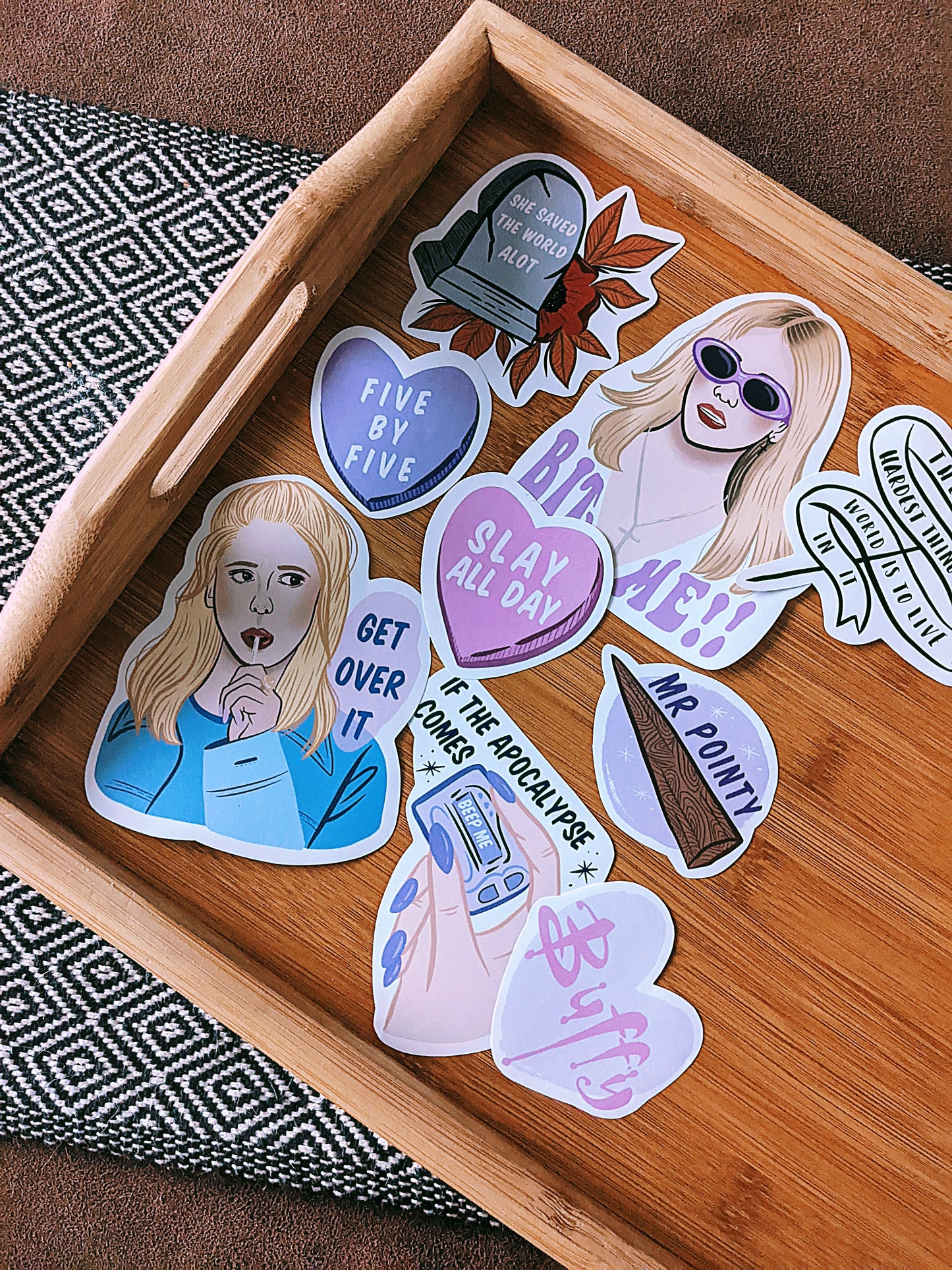 Buffy the Vampire Slayer Buffy Summers Sticker Pack