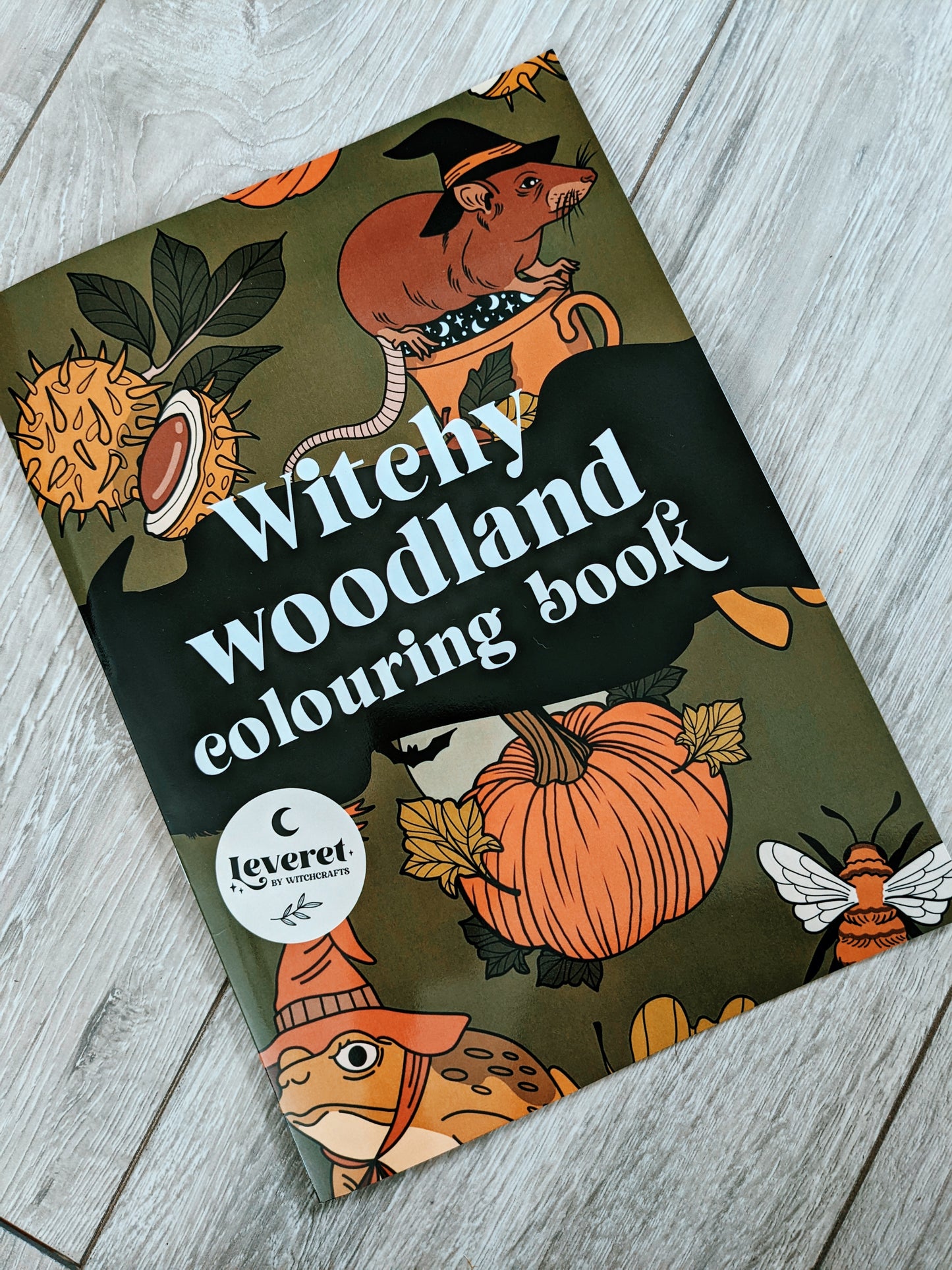 Witchy Woodland Colouring Book