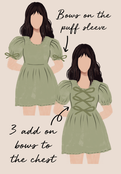 The Mae Midi Dress ~ 18 fabric options