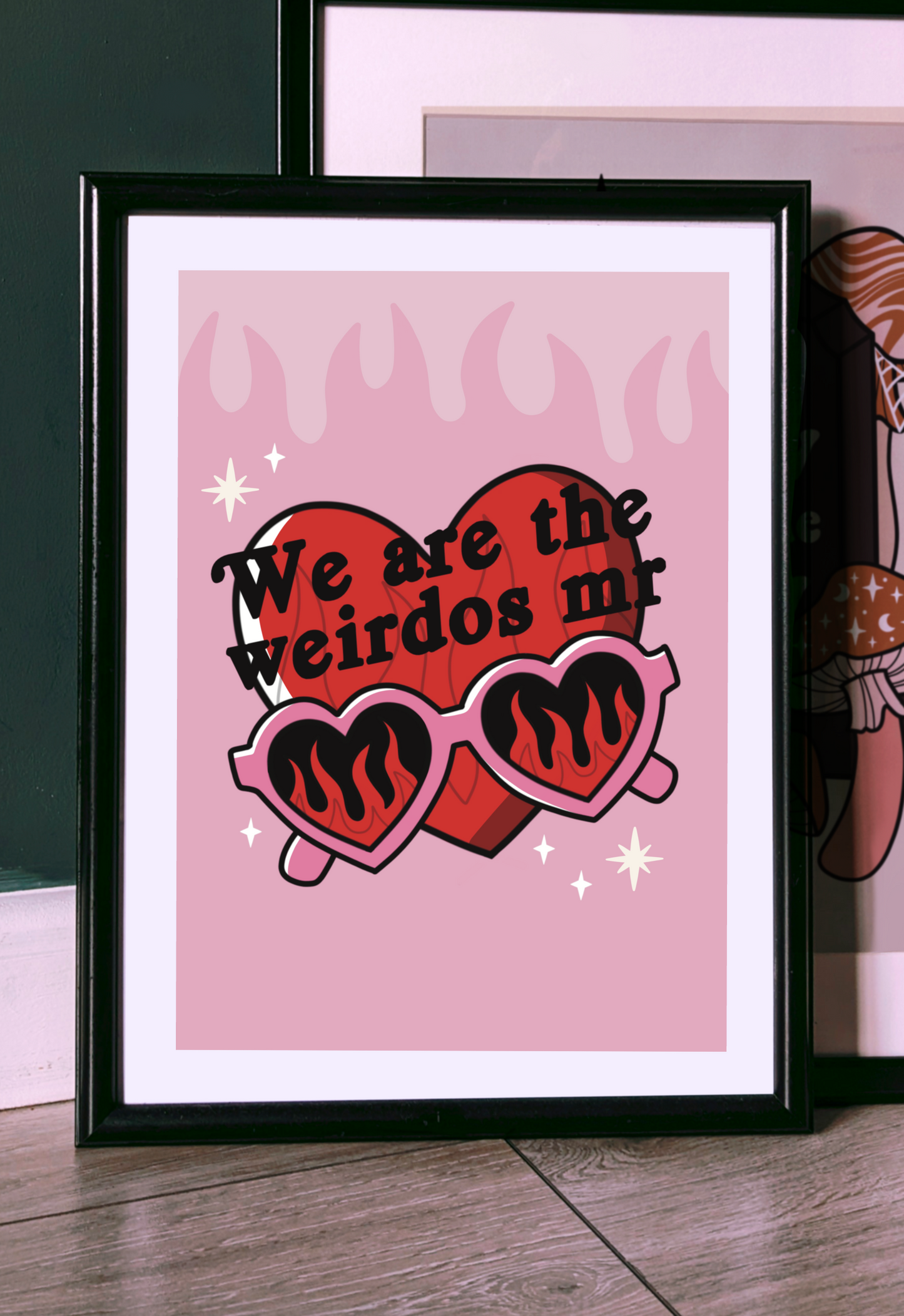 Weirdos Mister The Craft Art Print