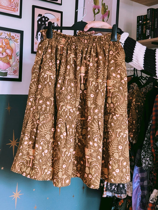 Premade Toadstool 2 Tier Skirt