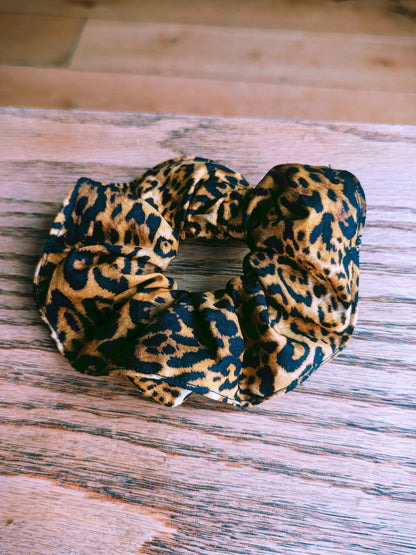 Leopard Print Scrunchie