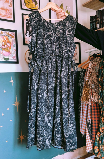 Premade Indie Midi Dress