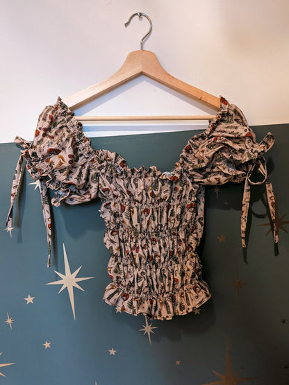 The Agatha Blouse Top ~ 16 fabrics