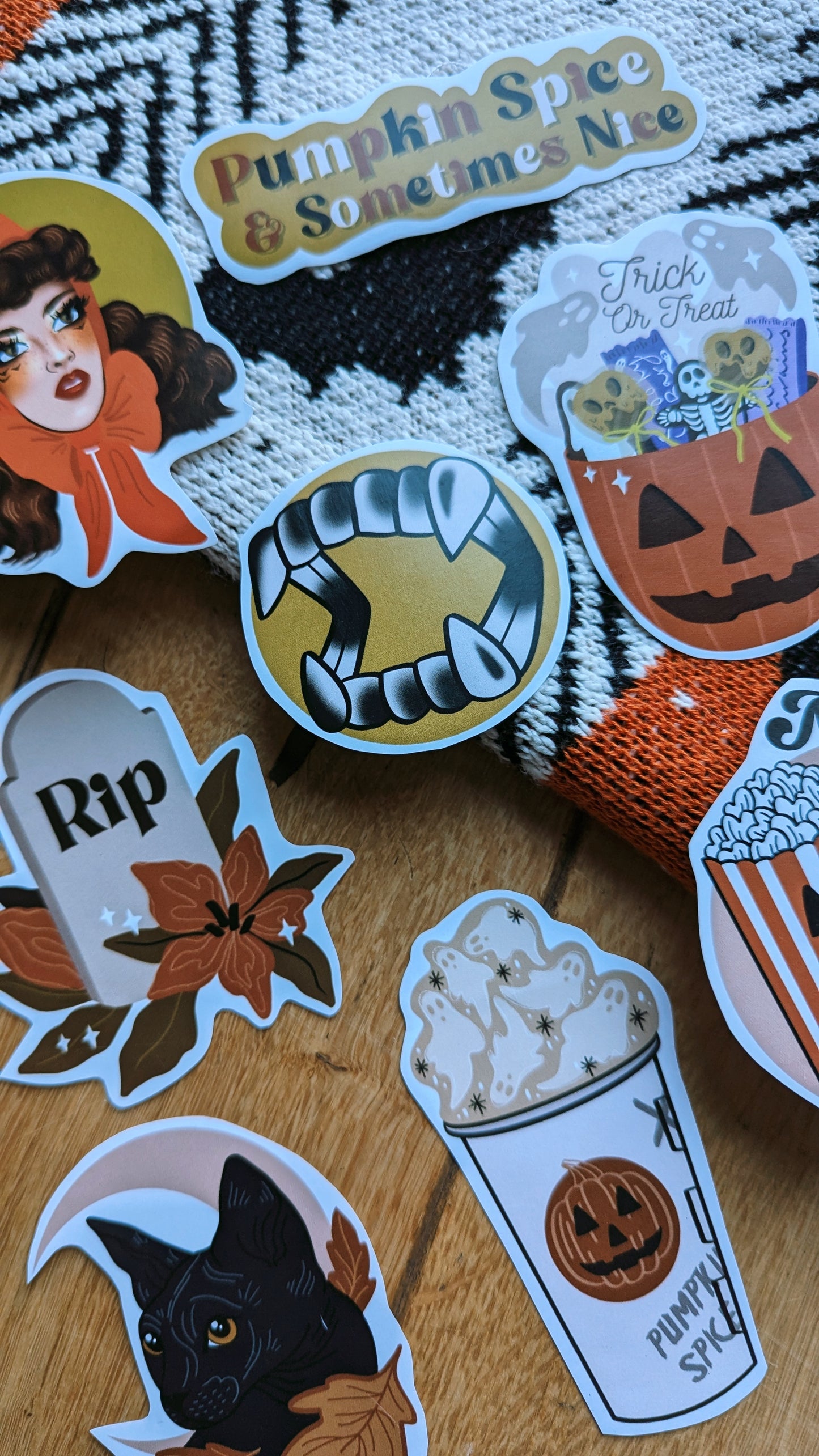 Autumn Fall Themed Sticker Pack