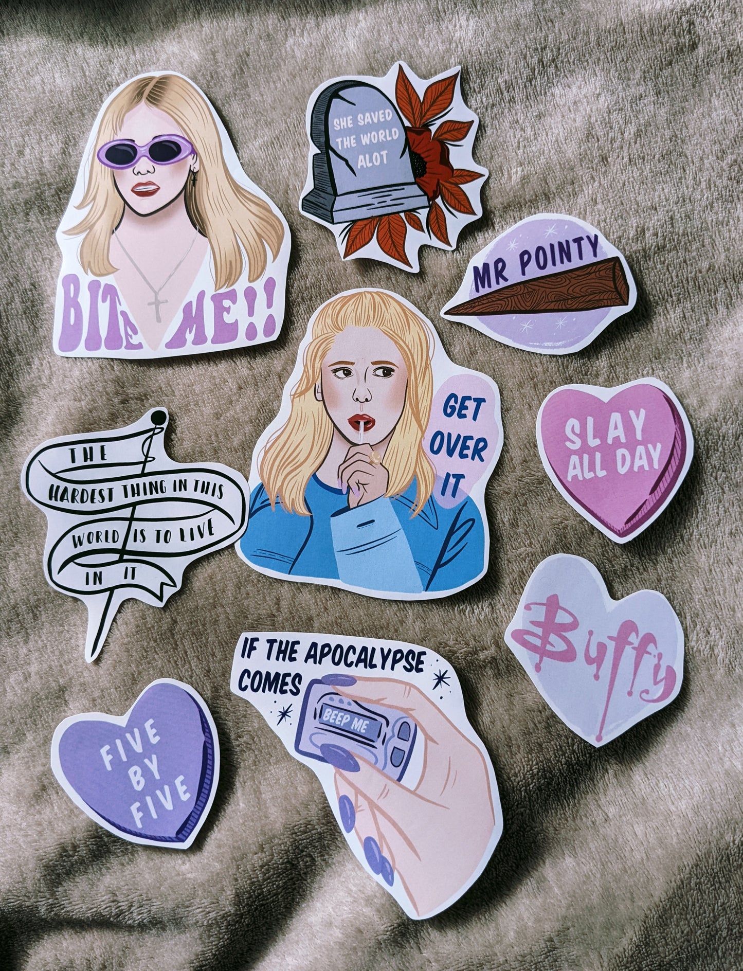 Buffy the Vampire Slayer Buffy Summers Sticker Pack