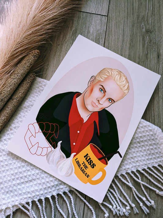 Spike Buffy the vampire slayer Art Print