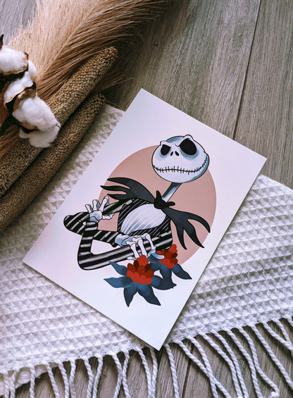 Jack & Sally Art Prints