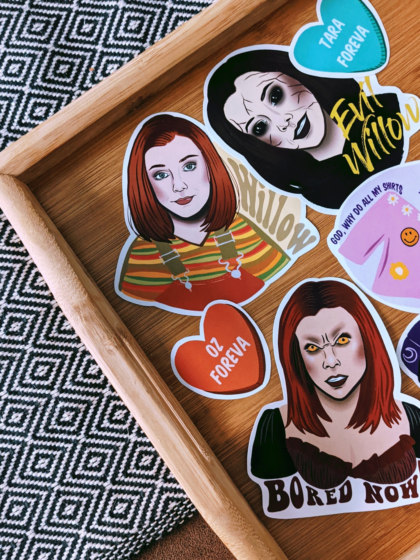 Buffy The Vampire Slayer Willow Sticker Pack