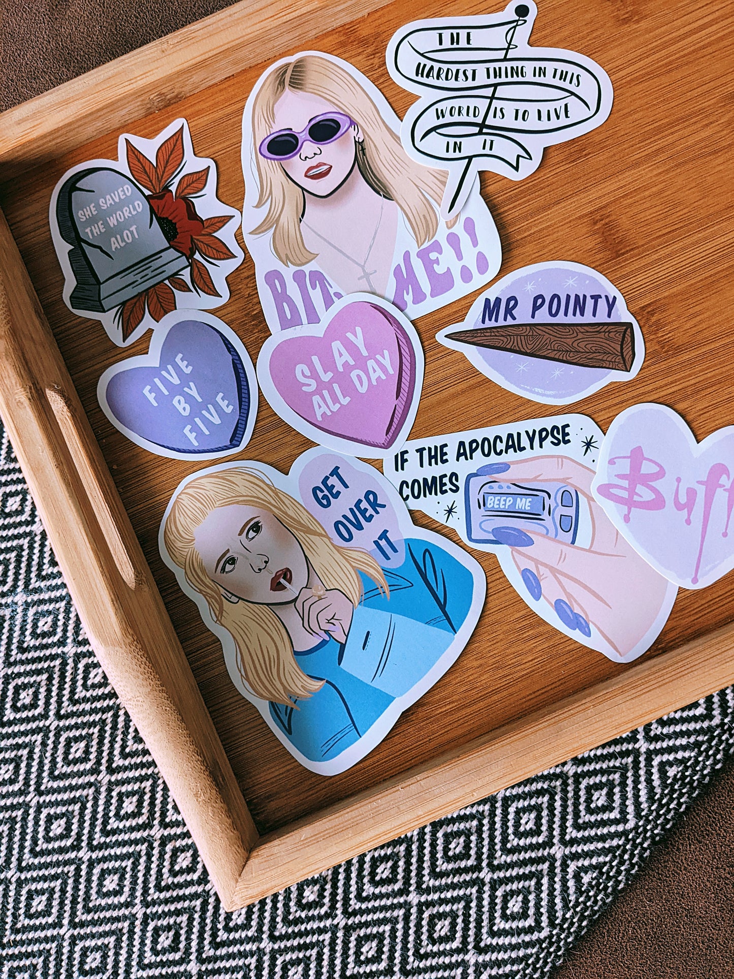 Buffy the Vampire Slayer Buffy Summers Sticker Pack