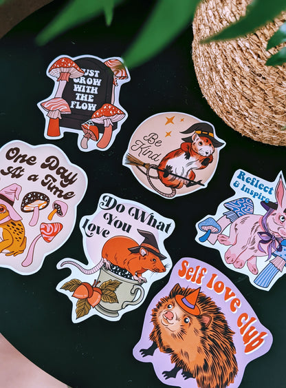 Witchy Woodland Positive Sticker Pack