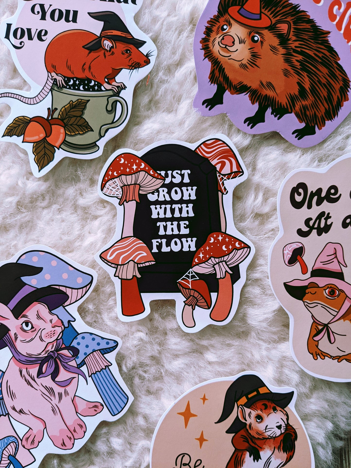 Witchy Woodland Positive Sticker Pack