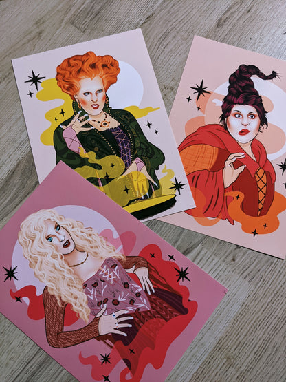 Winnie Sanderson Hocus Pocus Art Print