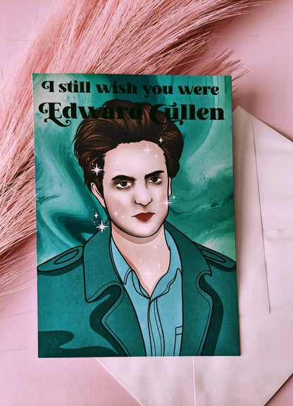 Edward Cullen Greeting Card