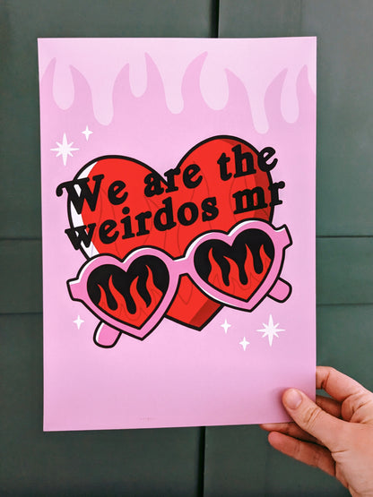 Weirdos Mister The Craft Art Print